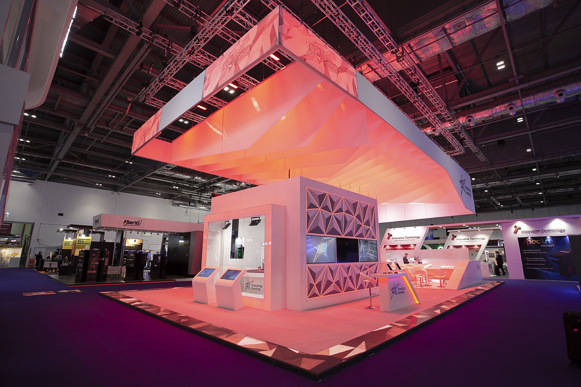 Amazing Gaming ICE London 2019 exhibition stand