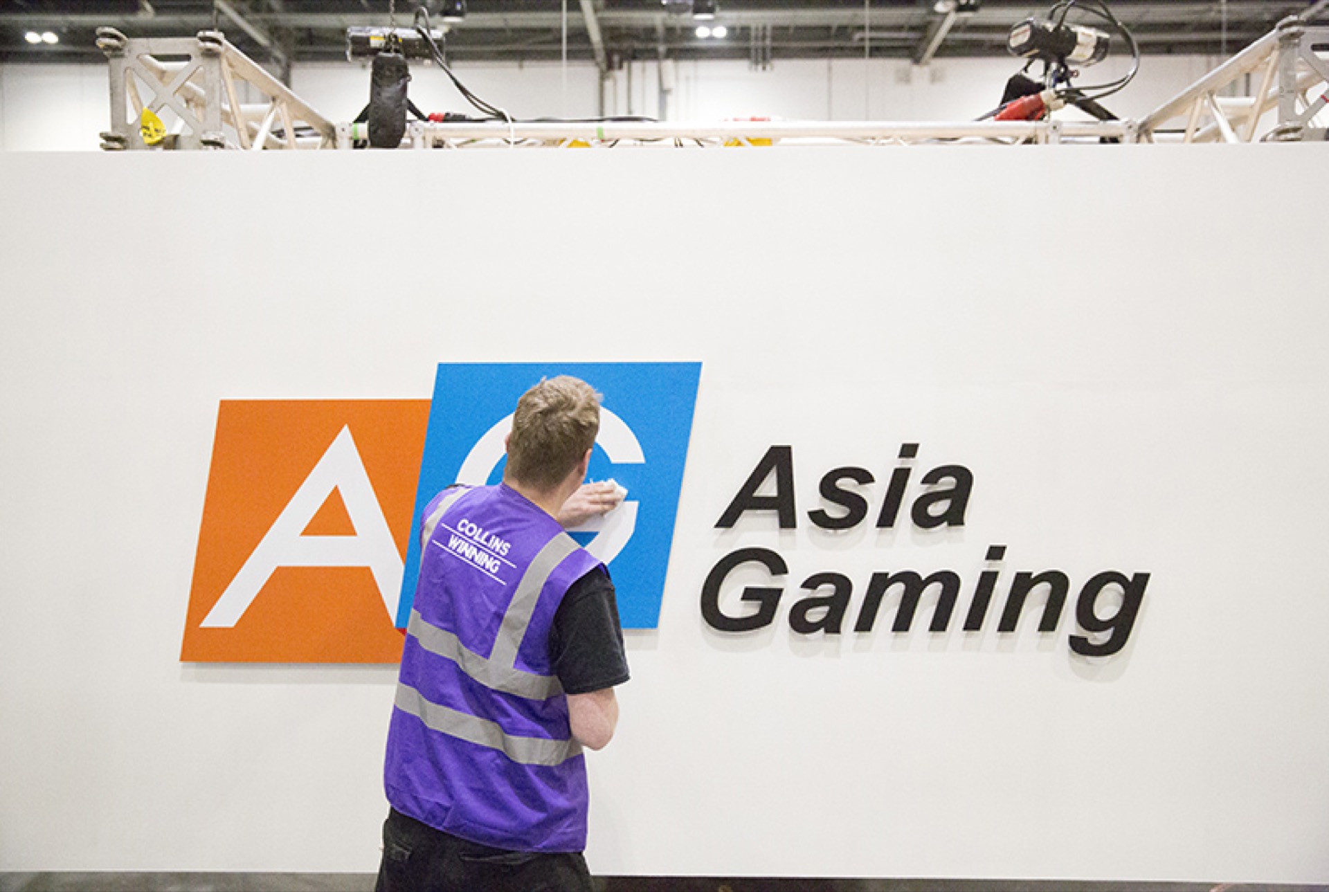 Asia Gaming ICE London 2016 exhibition stand