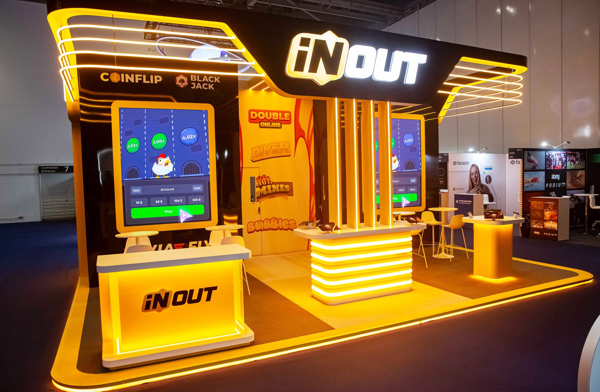 Inout Igb London exhibition stand design
