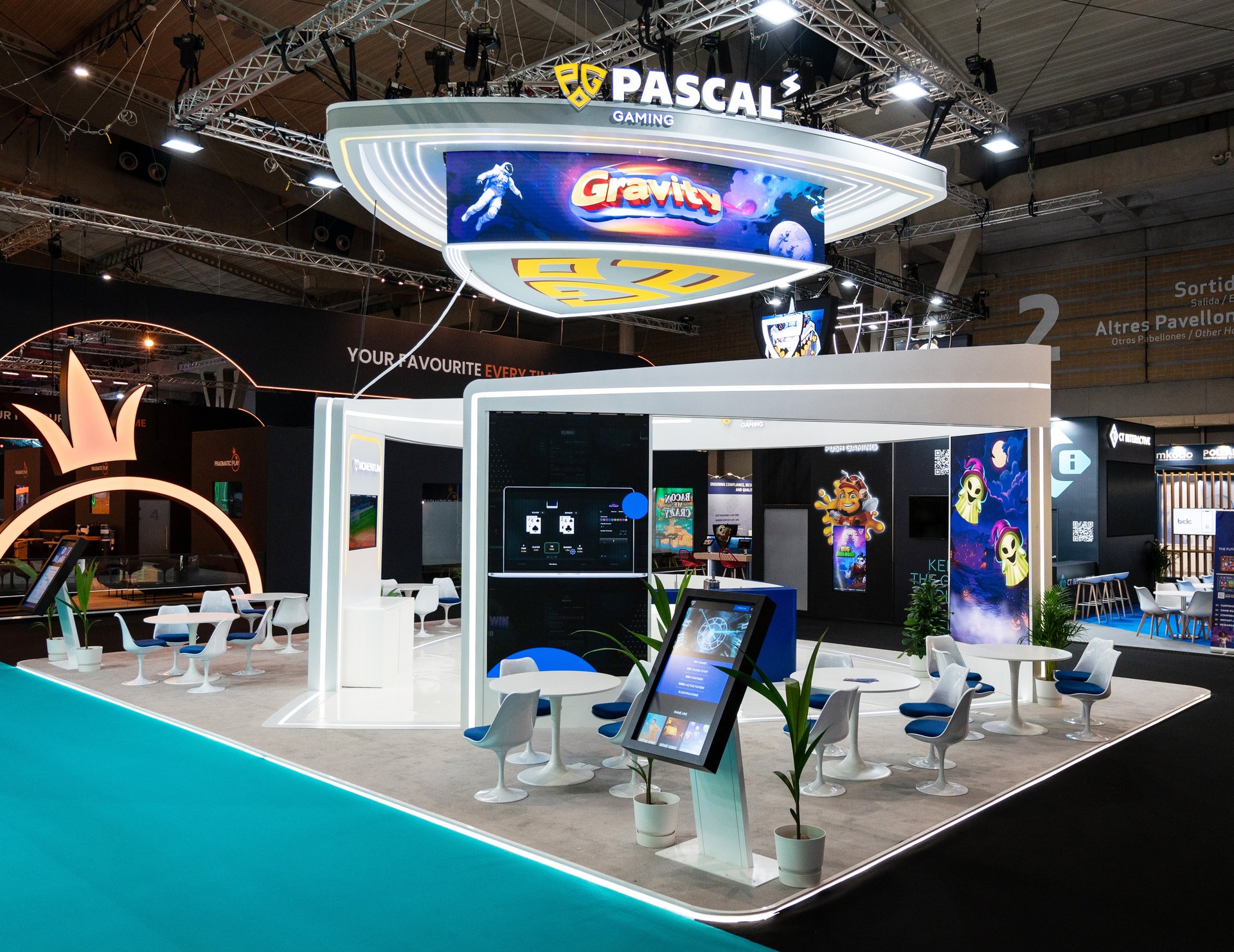 Pascal Gaming Ice Barcelona gaming exhibition stand