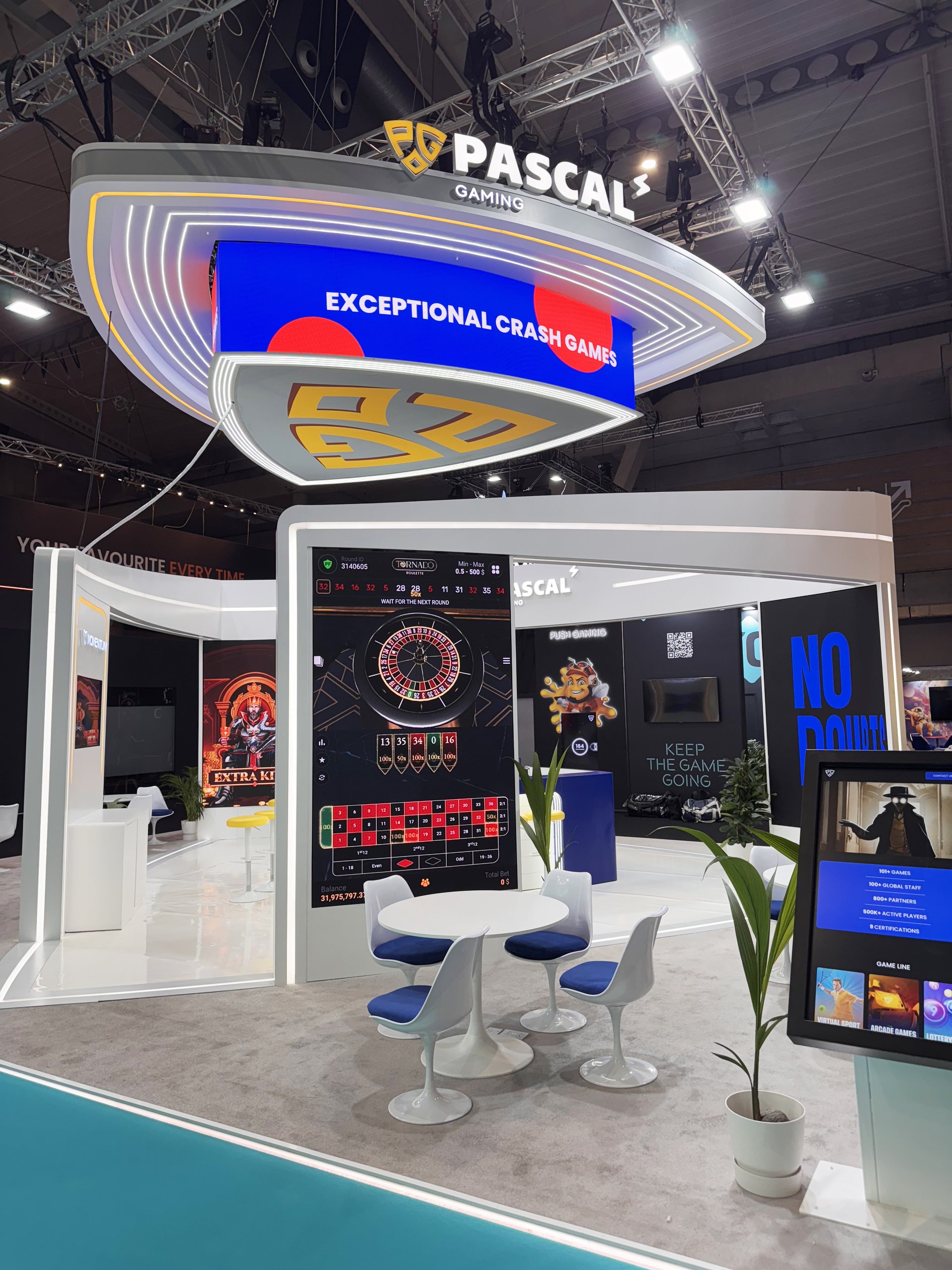 Pascal Gaming Ice Barcelona gaming exhibition stand