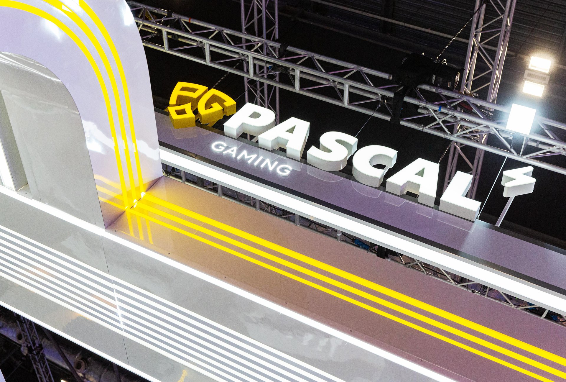 Pascal Gaming Ice London gaming exhibition stand