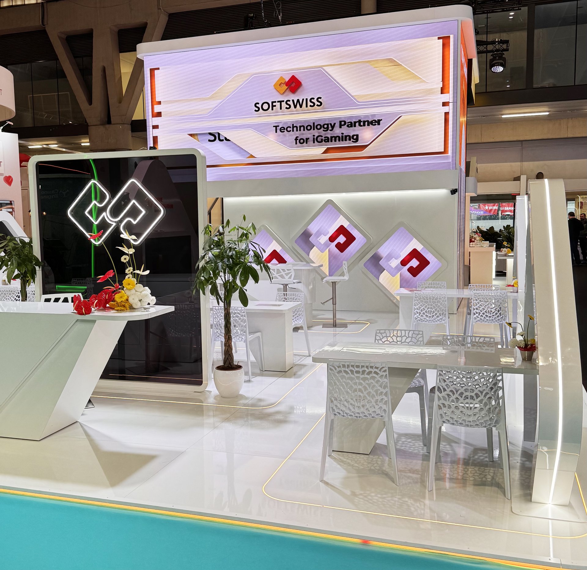 Softswiss Ice Barcelona exhibition stand