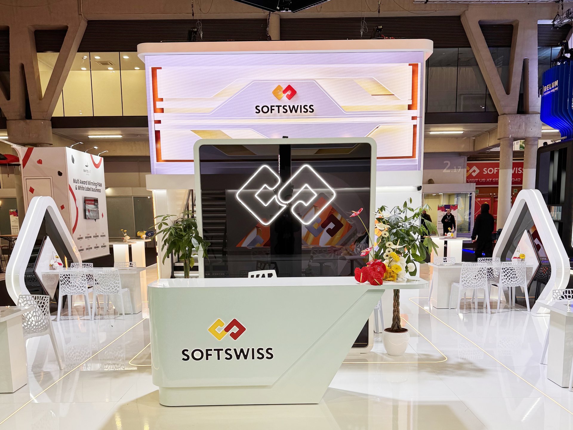 Softswiss Ice Barcelona exhibition stand