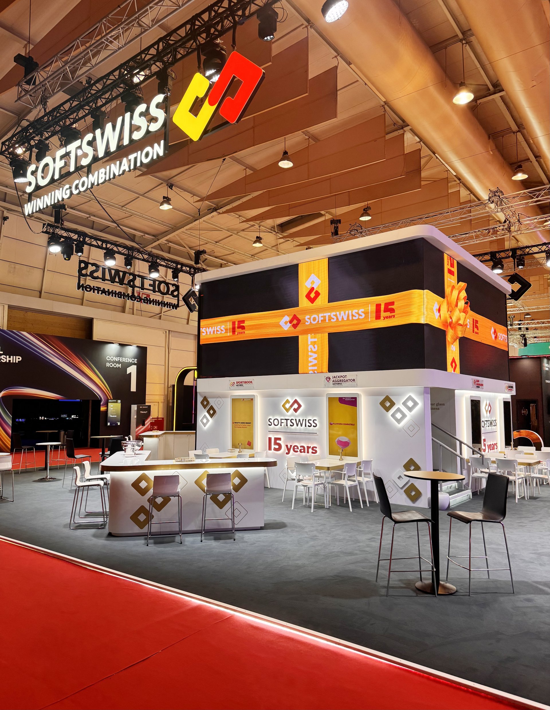 Softswiss Sbc Lisbon exhibition stand