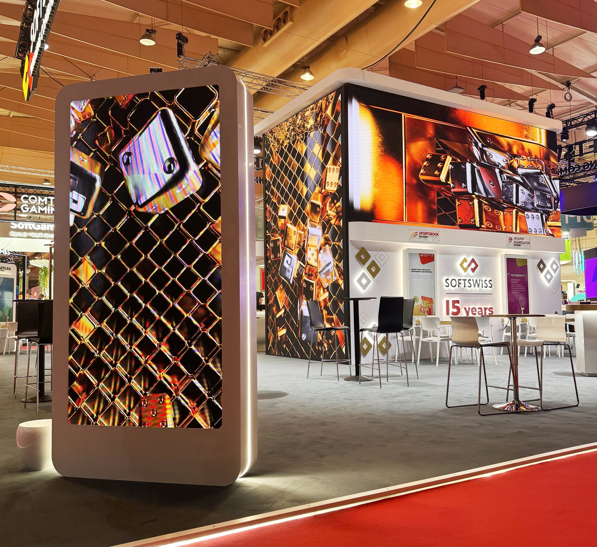 Softswiss Sbc Lisbon exhibition stand
