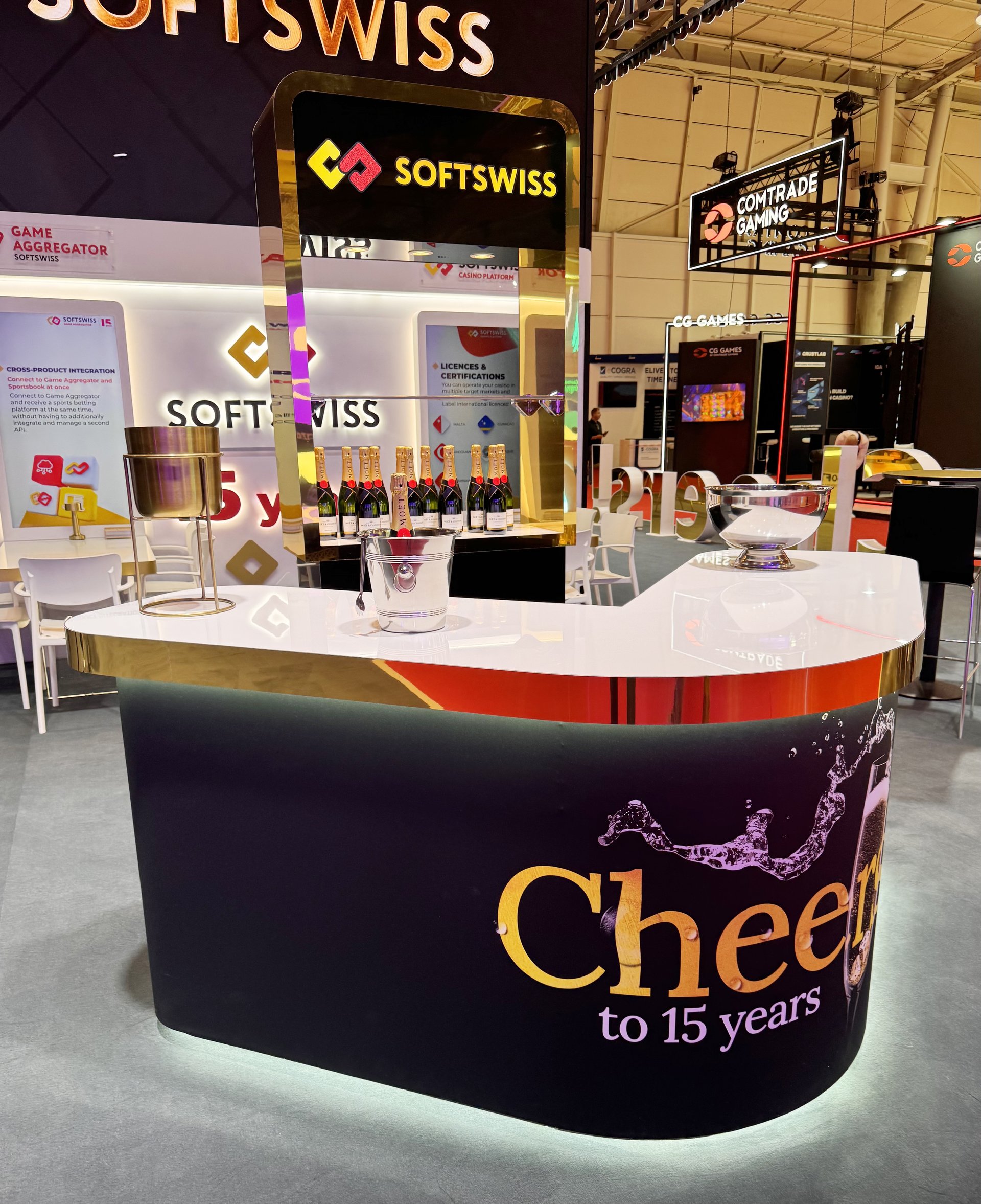 Softswiss Sbc Lisbon exhibition stand