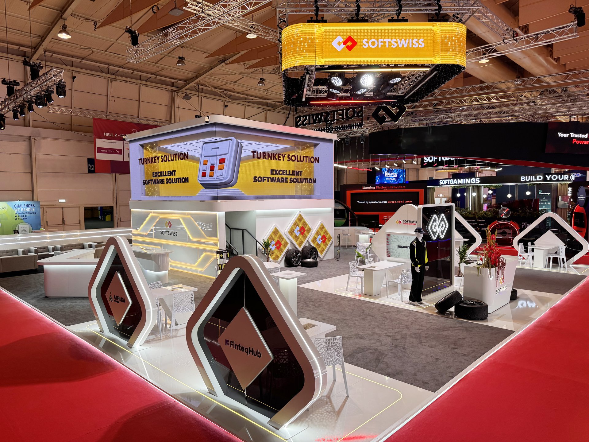 Softswiss Sbc Lisbon exhibition stand