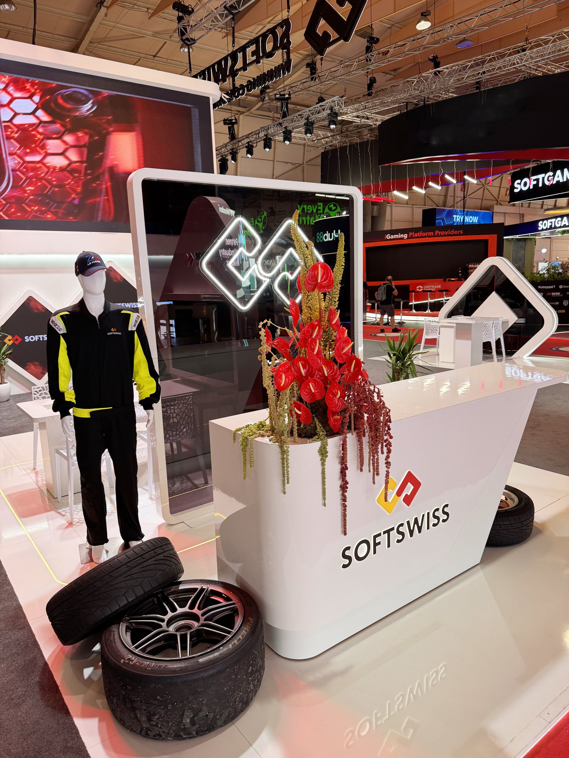 Softswiss Sbc Lisbon exhibition stand